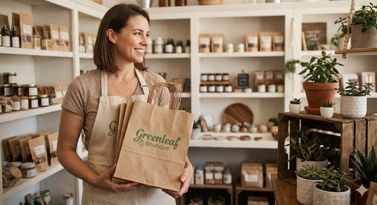 Elevate Your Brand with Eco-Friendly Kraft Gift Bags: Wholesale Solutions for Small Businesses
