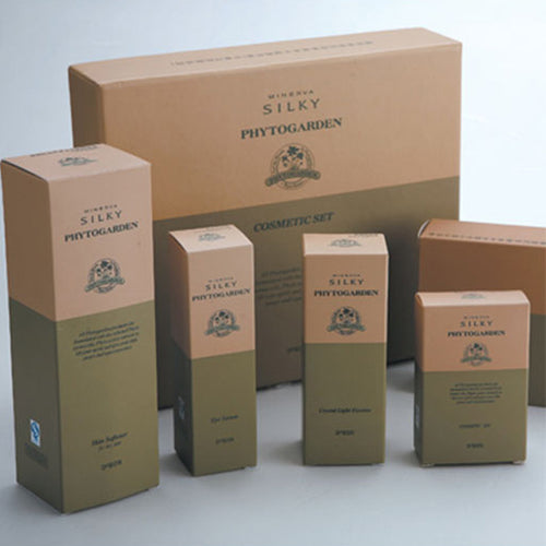 Natural Kraft Paper Cosmetic Packaging Boxes