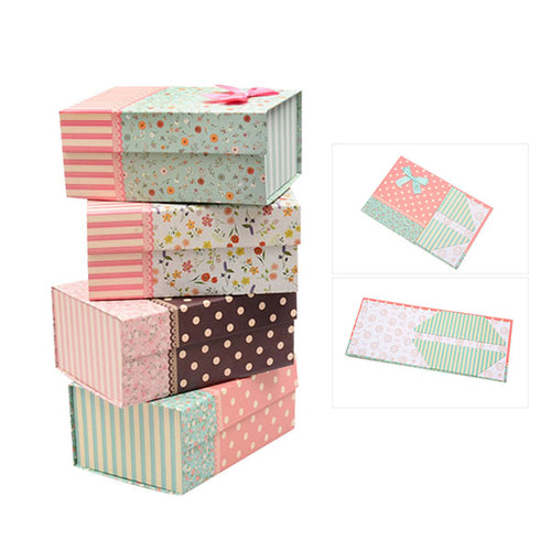 Custom Foldable Gift Box with Magnetic Closure