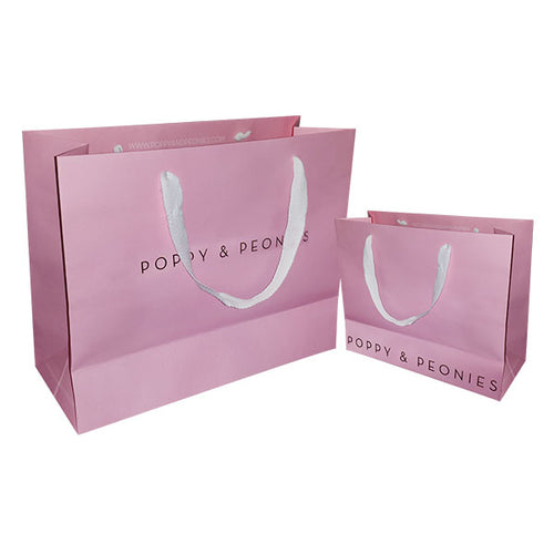 Fashion Kraft Tote Shopping Bags - Heavy Duty
