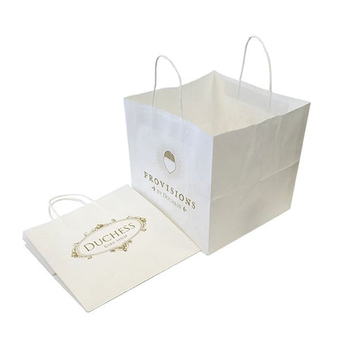 Take out / Bakery Kraft Paper Bag - Reinforced Bottom