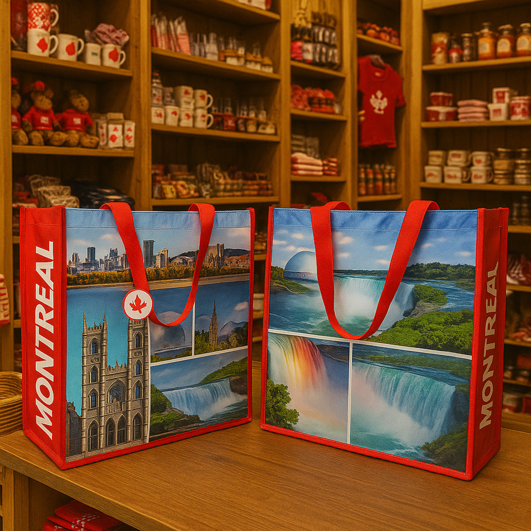 Souvenir Laminated Non-woven Tote Bags