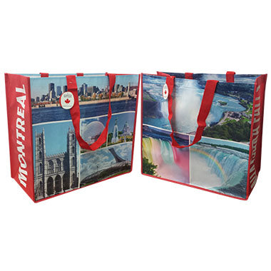 Souvenir Laminated Non-woven Tote Bags
