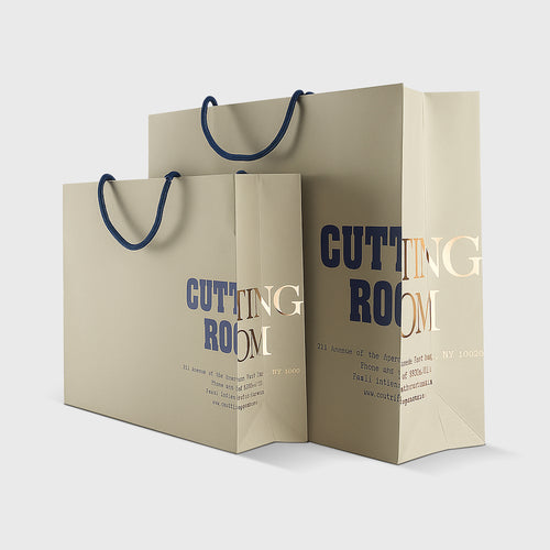 Heavy Duty Card-stock Laminated Paper Shopping Bag