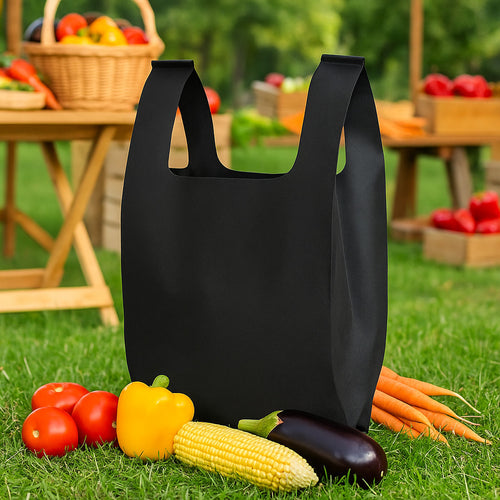 T-shirt Bags Ultrasonic Non-woven Shopping Bags