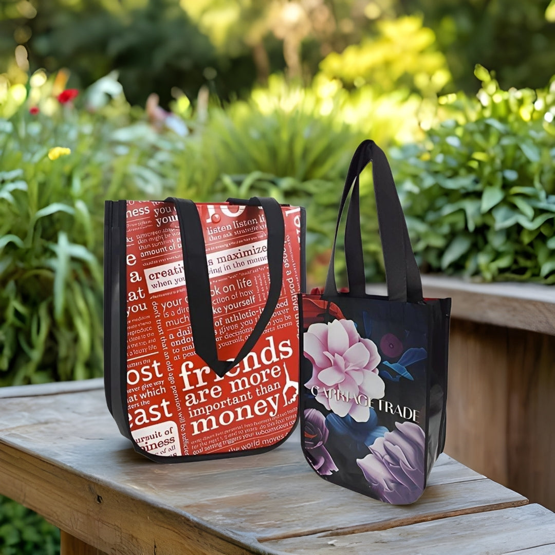 Laminated Non-woven Bags with Curved Bottom