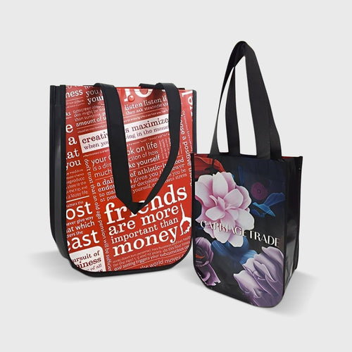 Laminated Non-woven Bags with Curved Bottom