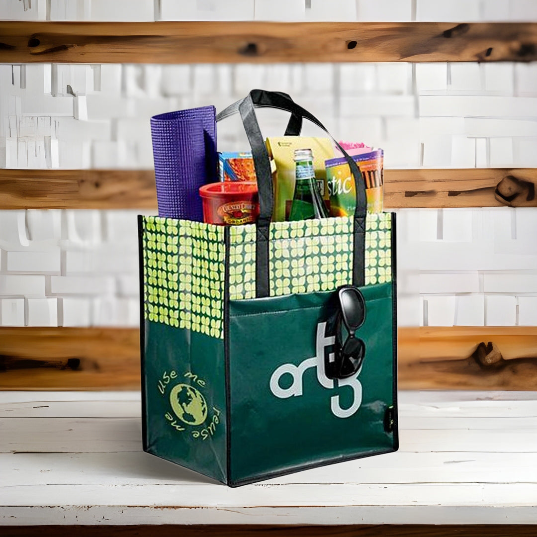 Laminated Non-woven Shopping Bags with Insert Pocket